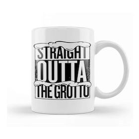 Baskı Dükkanı Straight Outta The Grotto Christmas Kupa