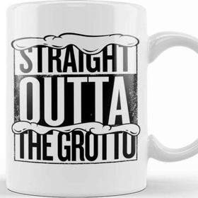 Baskı Dükkanı Straight Outta The Grotto Christmas Kupa