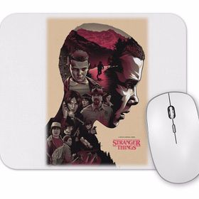 Baskı Dükkanı Strange Things III Mouse Pad