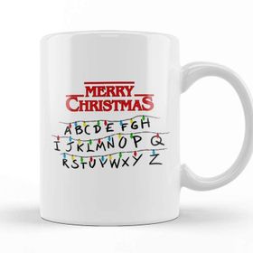 Baskı Dükkanı Stranger Christmas Kupa