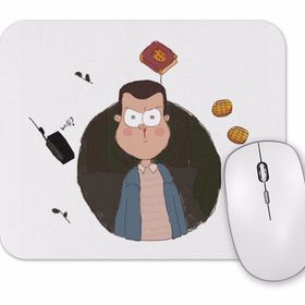 Baskı Dükkanı Stranger Falls Mouse Pad