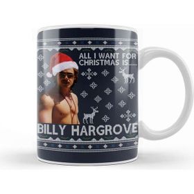 Baskı Dükkanı Stranger Things Billy Hargrove Christmas Wish Kupa