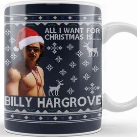 Baskı Dükkanı Stranger Things Billy Hargrove Christmas Wish Kupa