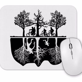Baskı Dükkanı Stranger Things Bisiklet Mouse Pad