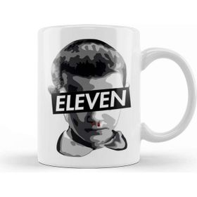 Baskı Dükkanı Stranger Things Bitchin Eleven Porselen Kupa