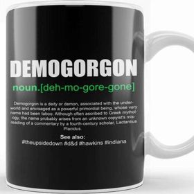 Baskı Dükkanı Stranger Things Demogorgon Definition Kupa