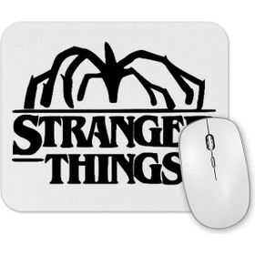 Baskı Dükkanı Stranger Things Demogorgon Logo Mouse Pad