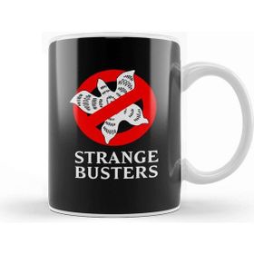 Baskı Dükkanı Stranger Things Demogorgon Logo Porselen Kupa