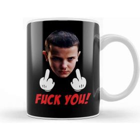 Baskı Dükkanı Stranger Things Eleven Porselen Kupa