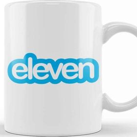 Baskı Dükkanı Stranger Things Eleven Twitter Logo Kupa
