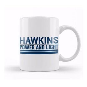 Baskı Dükkanı Stranger Things Hawkins Power And Light Kupa