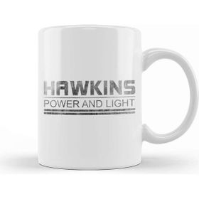 Baskı Dükkanı Stranger Things Hawkins Power And Light Kupa