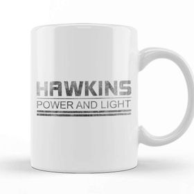 Baskı Dükkanı Stranger Things Hawkins Power And Light Kupa