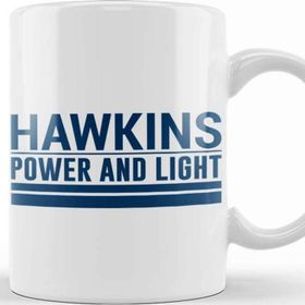 Baskı Dükkanı Stranger Things Hawkins Power And Light Kupa