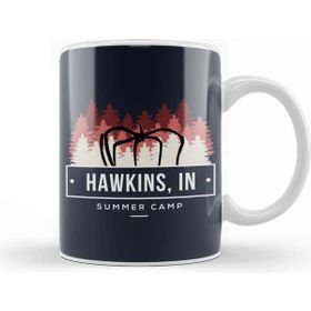 Baskı Dükkanı Stranger Things Hawkins Summer Camp Kupa