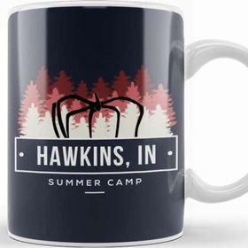 Baskı Dükkanı Stranger Things Hawkins Summer Camp Kupa
