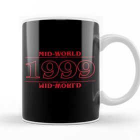 Baskı Dükkanı Stranger Things Mid World 1999 Dark Tower Kupa