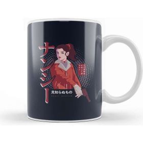 Baskı Dükkanı Stranger Things Nancy Wheeler Japanese Text Kupa