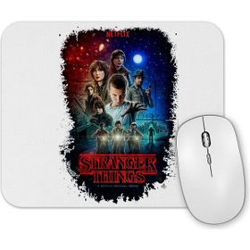 Baskı Dükkanı Stranger Things Netflix Mouse Pad