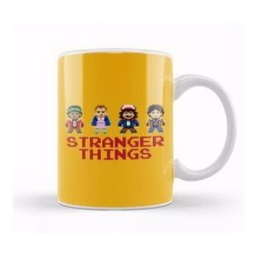 Baskı Dükkanı Stranger Things Pixel Characters 2 Kupa