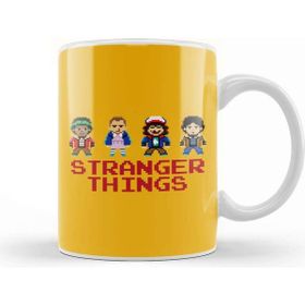 Baskı Dükkanı Stranger Things Pixel Characters 2 Kupa