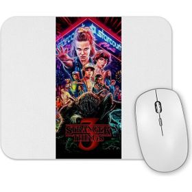 Baskı Dükkanı Stranger Things Stranger Mouse Pad