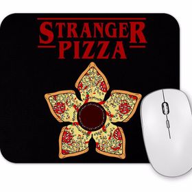 Baskı Dükkanı Stranger Things Stranger Pizza Mouse Pad