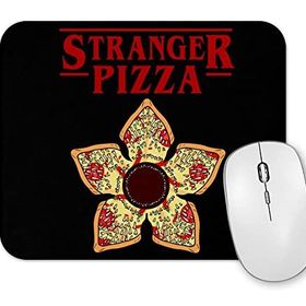Baskı Dükkanı Stranger Things Stranger Pizza Mouse Pad