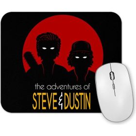 Baskı Dükkanı Stranger Things the Adventure of Steve Dustin Mouse Pad