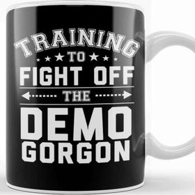 Baskı Dükkanı Stranger Things Training To Fight Off Demogorgon Kupa