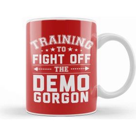 Baskı Dükkanı Stranger Things Training To Fight Off The Demogorgon Kupa