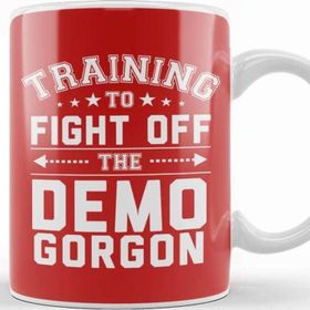 Baskı Dükkanı Stranger Things Training To Fight Off The Demogorgon Kupa
