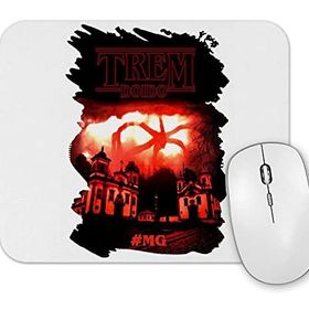 Baskı Dükkanı Stranger Things Trem Doido Minas Mouse Pad
