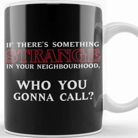 Baskı Dükkanı Stranger Things Who You Gonna Call Kupa