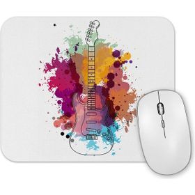 Baskı Dükkanı Strato Gitar Mouse Pad