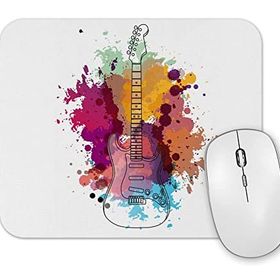 Baskı Dükkanı Strato Gitar Mouse Pad