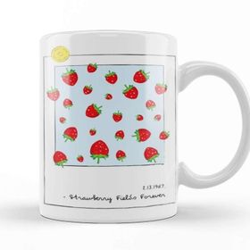 Baskı Dükkanı Strawberry Fields Forever Kupa