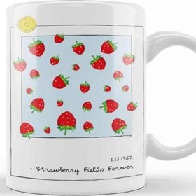 Baskı Dükkanı Strawberry Fields Forever Kupa