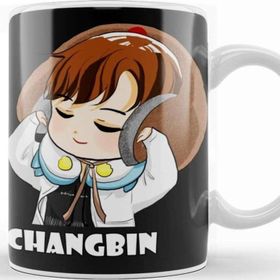 Baskı Dükkanı Stray Kids Changbin Chibi Kupa