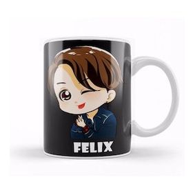 Baskı Dükkanı Stray Kids Felix Chibi Kupa