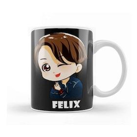 Baskı Dükkanı Stray Kids Felix Chibi Kupa