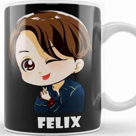 Baskı Dükkanı Stray Kids Felix Chibi Kupa