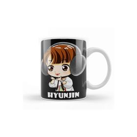 Baskı Dükkanı Stray Kids Hyunjin Chibi Kupa
