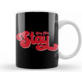 Baskı Dükkanı Stray Kids Skz Stay Swirl Red Typography Kupa