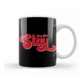 Baskı Dükkanı Stray Kids Skz Stay Swirl Red Typography Kupa