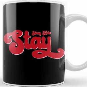 Baskı Dükkanı Stray Kids Skz Stay Swirl Red Typography Kupa