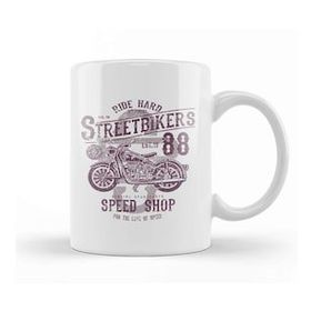 Baskı Dükkanı Street Bikers Speed Shop Kupa