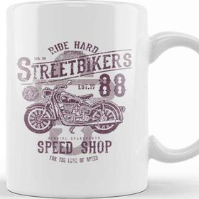 Baskı Dükkanı Street Bikers Speed Shop Kupa