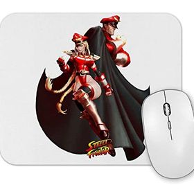 Baskı Dükkanı Street Fighter Bison E Cammy Mouse Pad