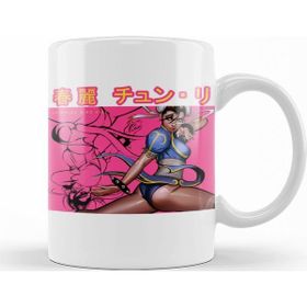 Baskı Dükkanı Street Fighter Chunli Sihirli Porselen Kupa